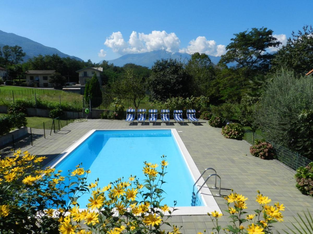 Residence Girasole Casa Rossa A Colico Dış mekan fotoğraf