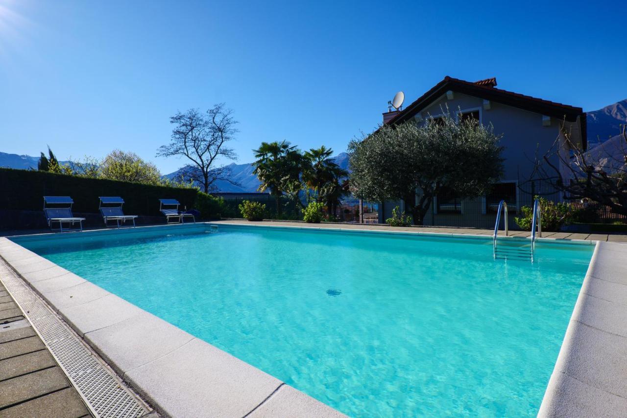 Residence Girasole Casa Rossa A Colico Dış mekan fotoğraf