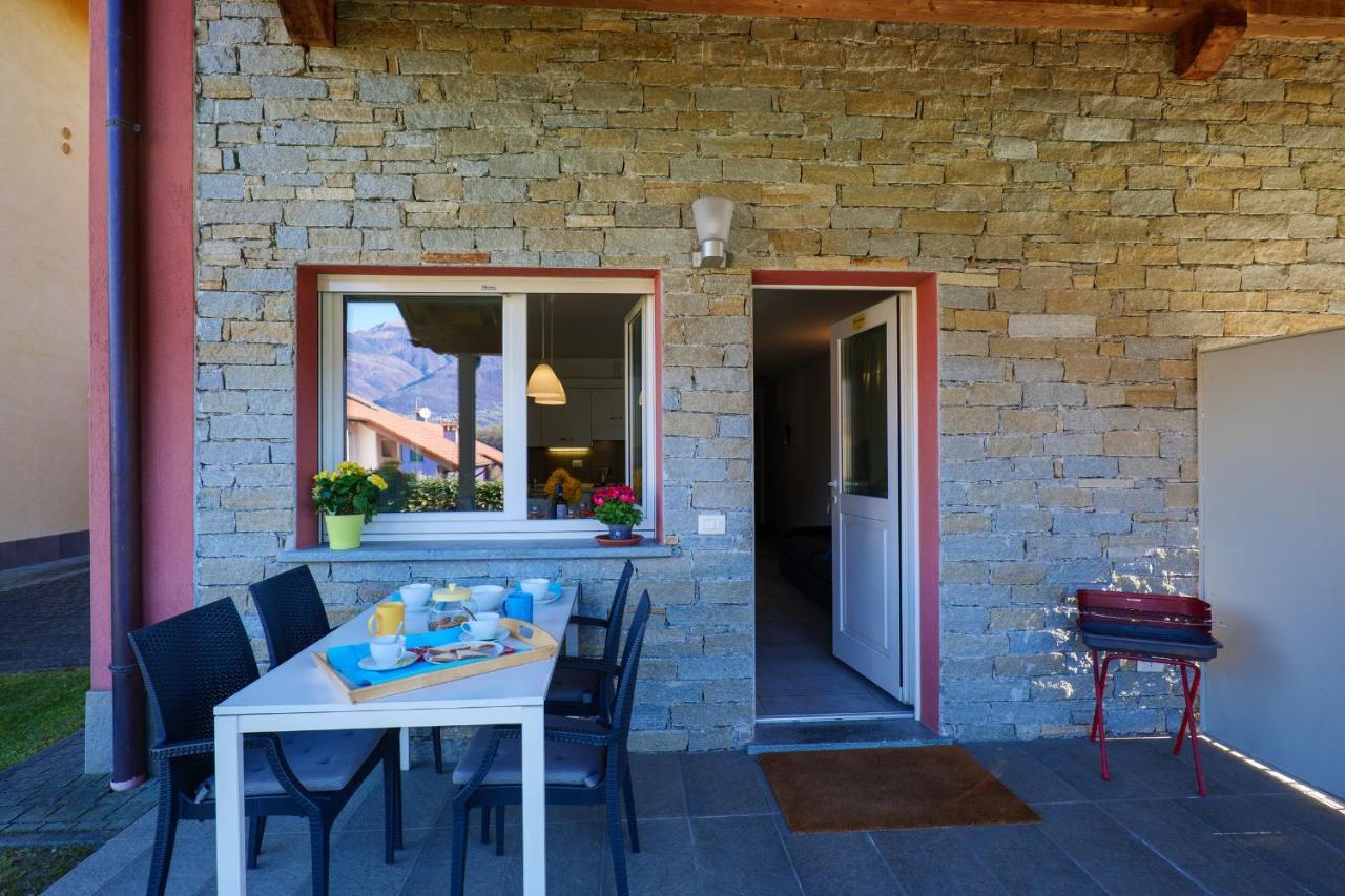 Residence Girasole Casa Rossa A Colico Dış mekan fotoğraf